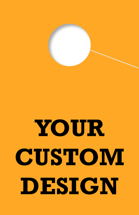 Custom Personalized 1 Sided Hang Tag | Gold 