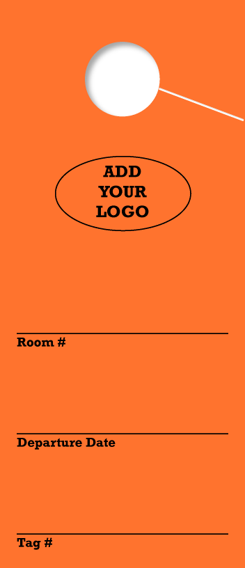 Custom Hotel / Timeshare Parking Permit | Orange 