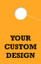 Custom Personalized 1 Sided Hang Tag | Gold 