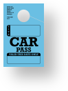TropicTags.com | In Stock Car Pass Hanging Mirrror Tag 