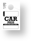 TropicTags.com | In Stock Car Pass Hanging Mirrror Tag 