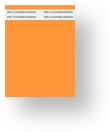 Blank Self Adhesive Tag | 1 Tape Strip | Orange 