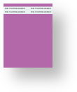 Blank Self Adhesive Tag | 1 Tape Strip | Purple 
