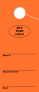 Custom Hotel / Timeshare Parking Permit | Orange 