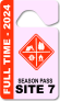Campground / RV Park Seasonal Pass | Re-Usable Plastic | Customizable 